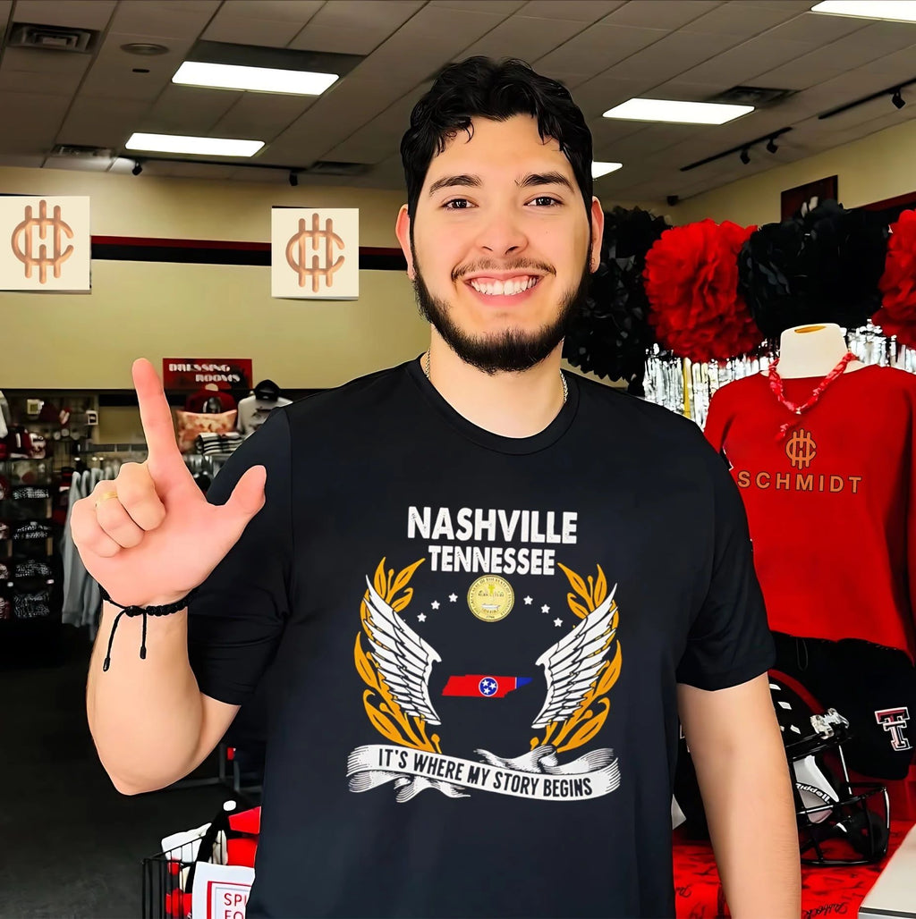 Nashville Tennessee it’s where my story begins shirt Unisex