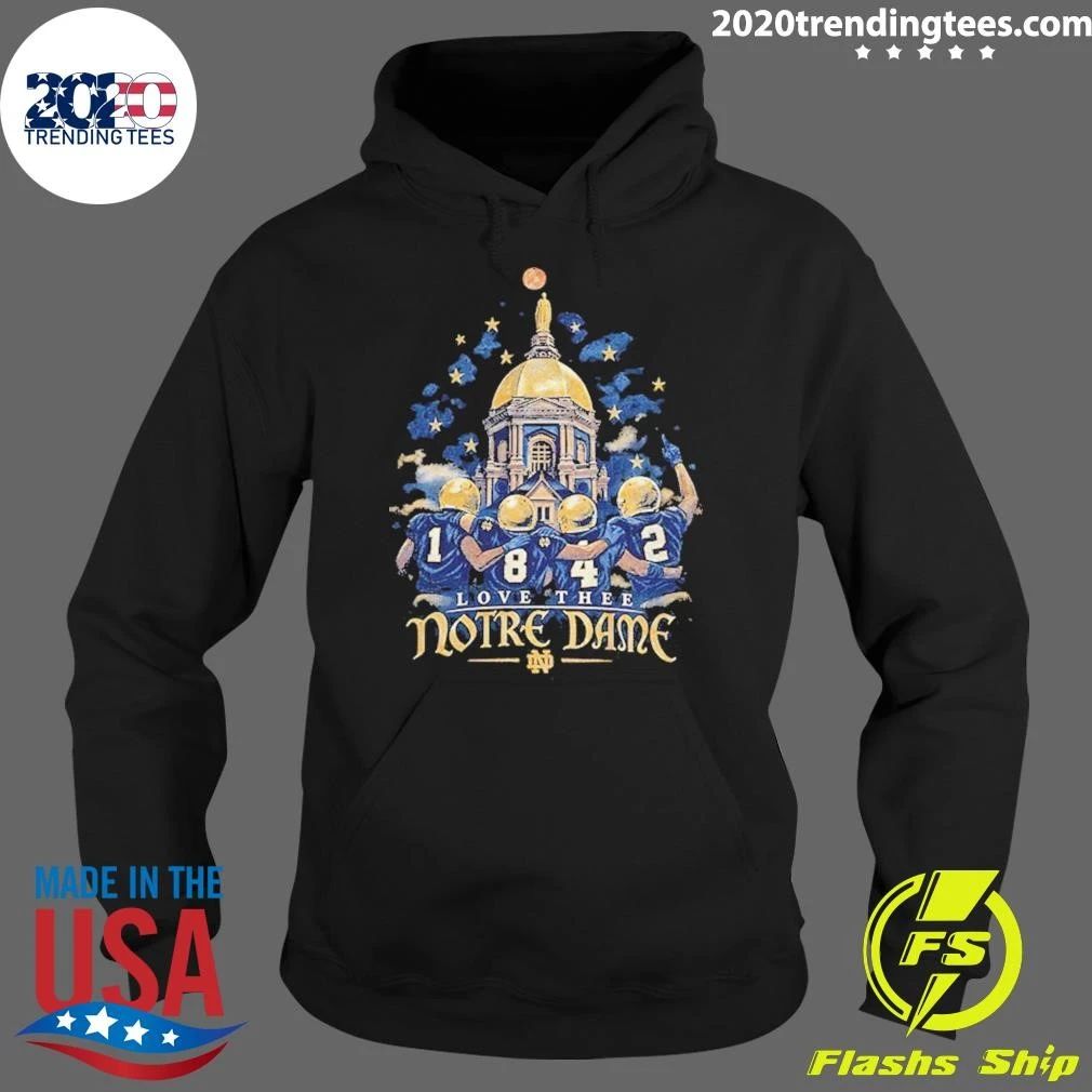 Notre Dame Football Golden Dome love the Notre Dame Shirt