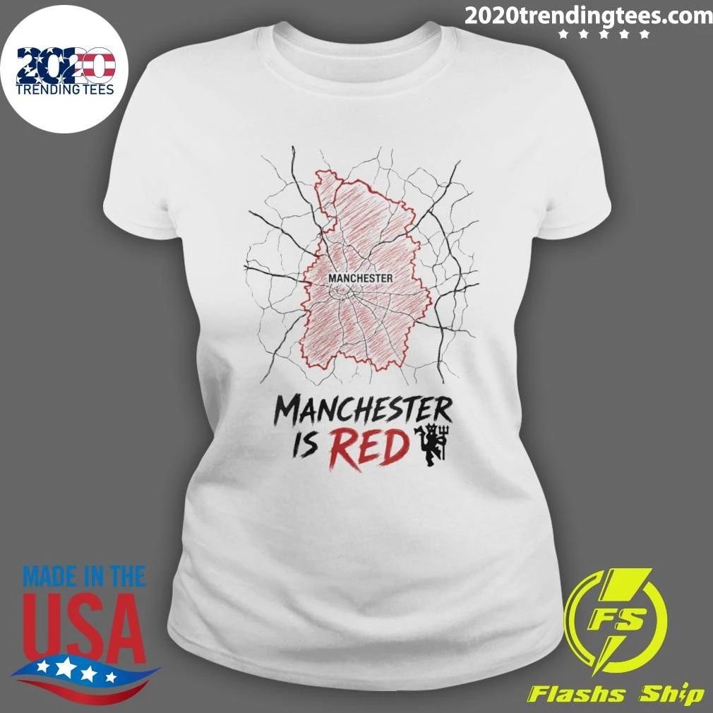 Manchester United Oversized Manchester is Red Shirt