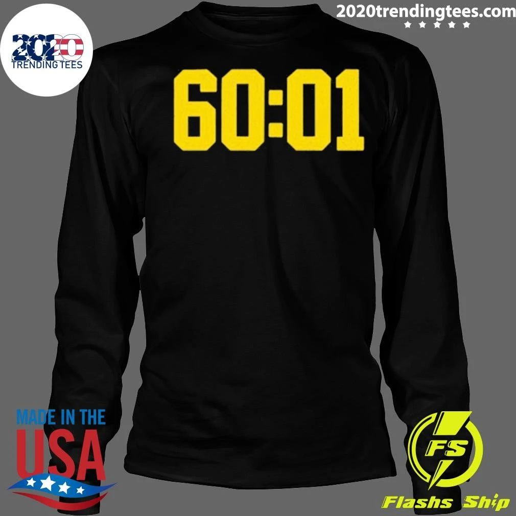 Michigan Wolverines 60 01 0 01 Second Shirt