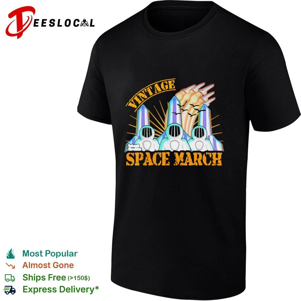 Vintage Space March Astronauts astronaut Unisex