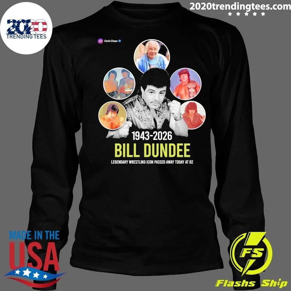 Bill Dundee 1943-2026 Legendary Wrestling Icon Passed Away At 82 Shirt