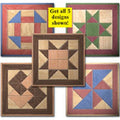 Small Quilt Squares Wood Pattern