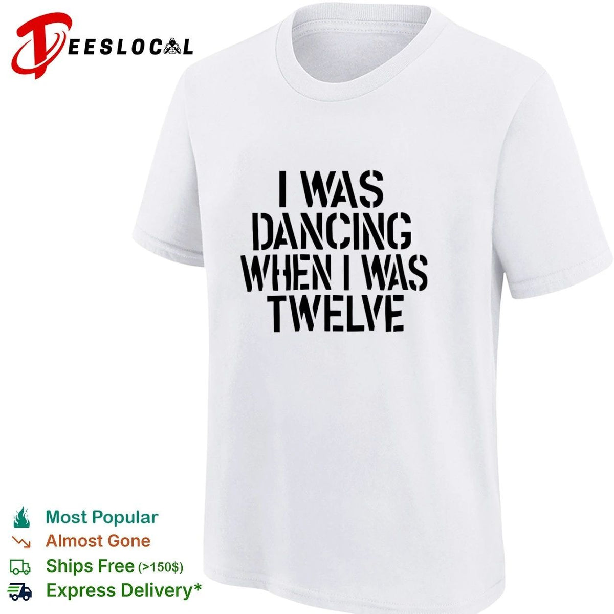 I Was Dancing When I Was Twelve youth Unisex
