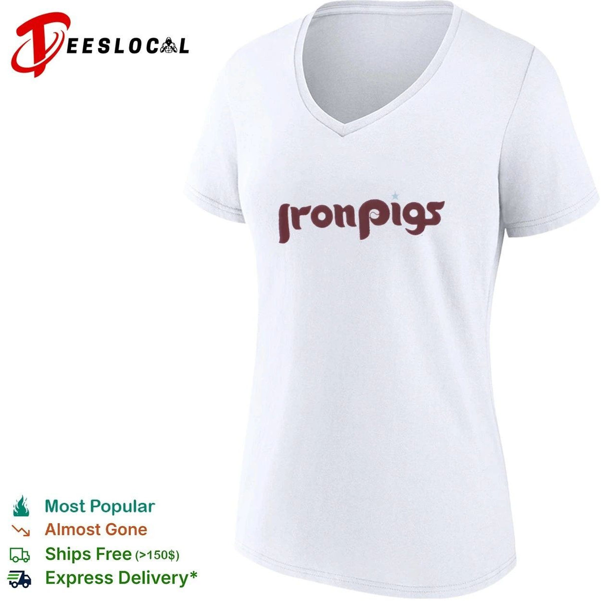 IronPigs Lehigh Valley IronPigs Minor League Baseball Unisex