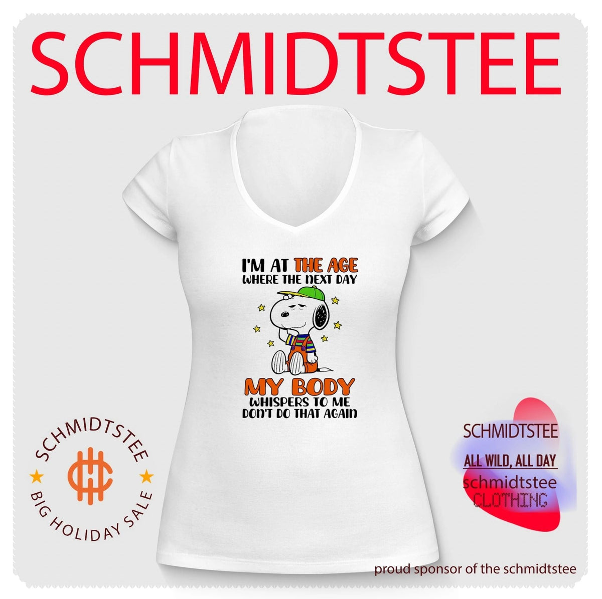 I’m at the Age Where My Body Whispers Don’t Do That Again shirt Unisex