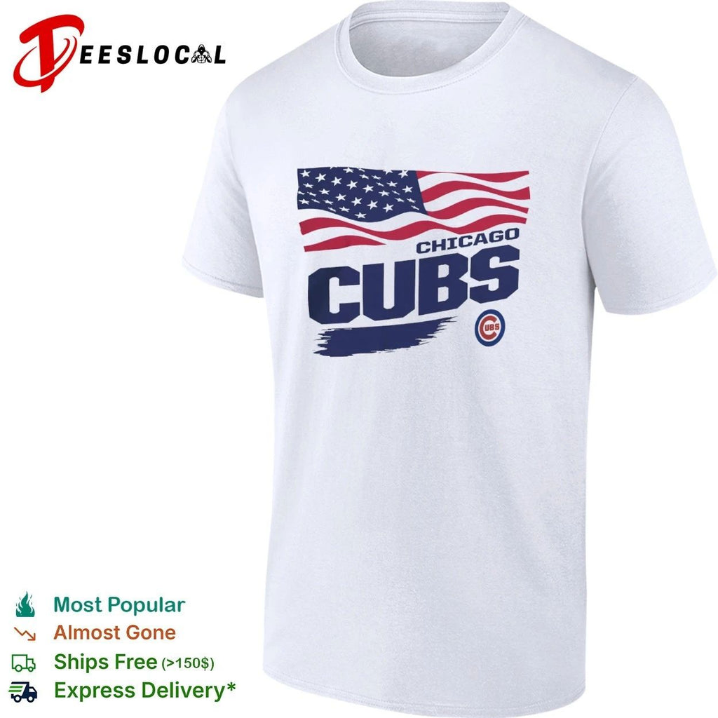 Chicago Cubs Waving Flag Chicago Cubs Starter Unisex