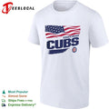 Chicago Cubs Waving Flag Chicago Cubs Starter Unisex