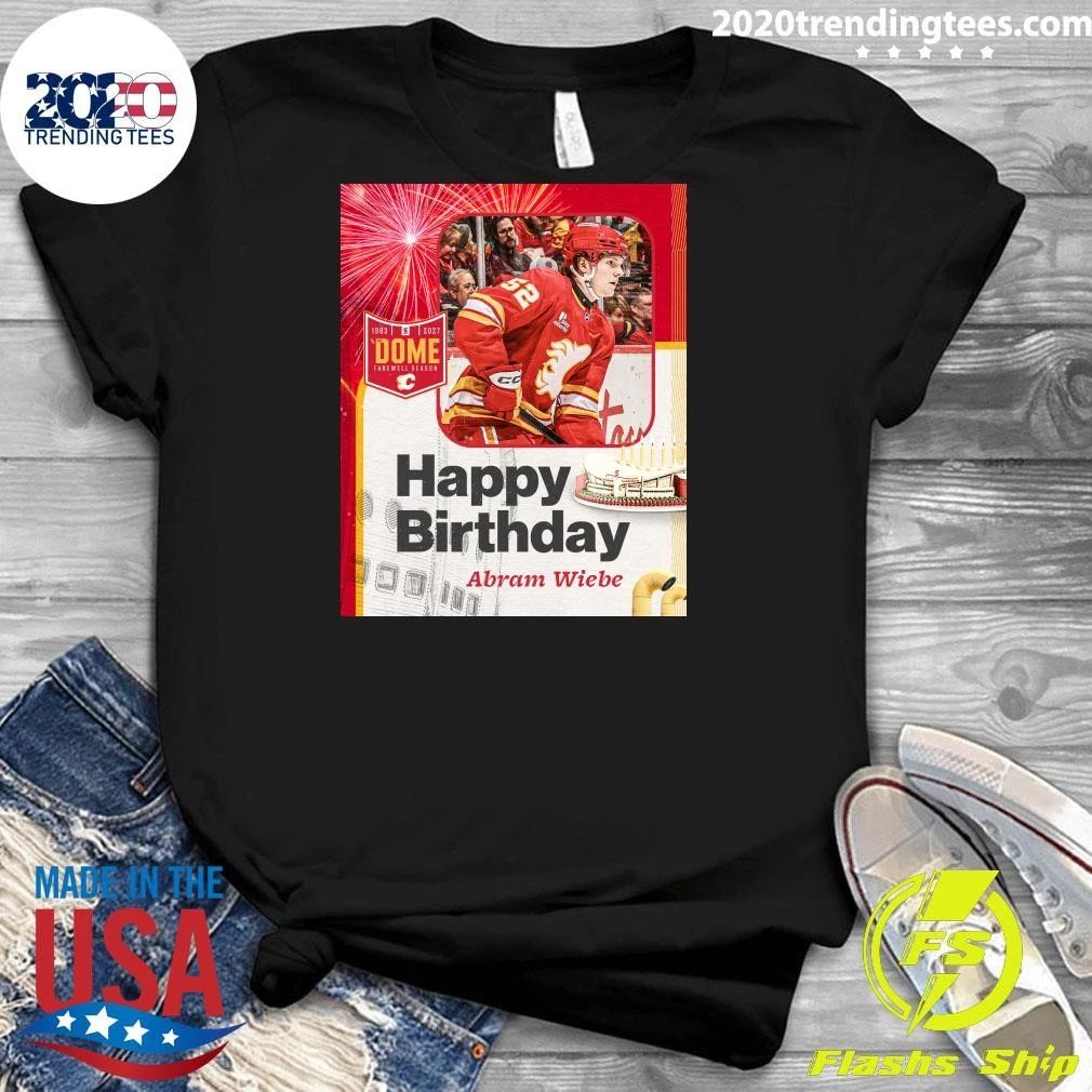 Happy Birthday Abram Wiebe 1983-2027 Dome Farewell Season Shirt