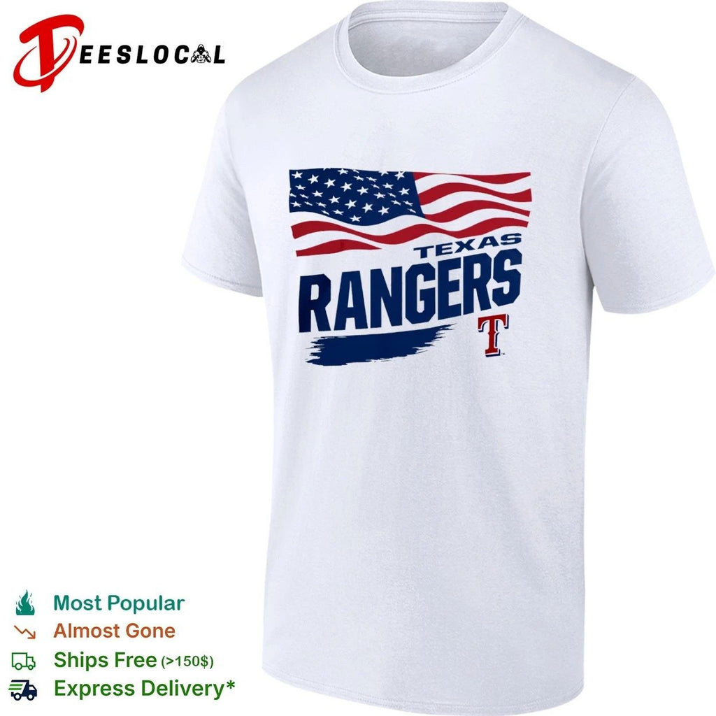 Texas Rangers Waving Flag Texas Rangers Starter Unisex