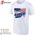 Texas Rangers Waving Flag Texas Rangers Starter Unisex
