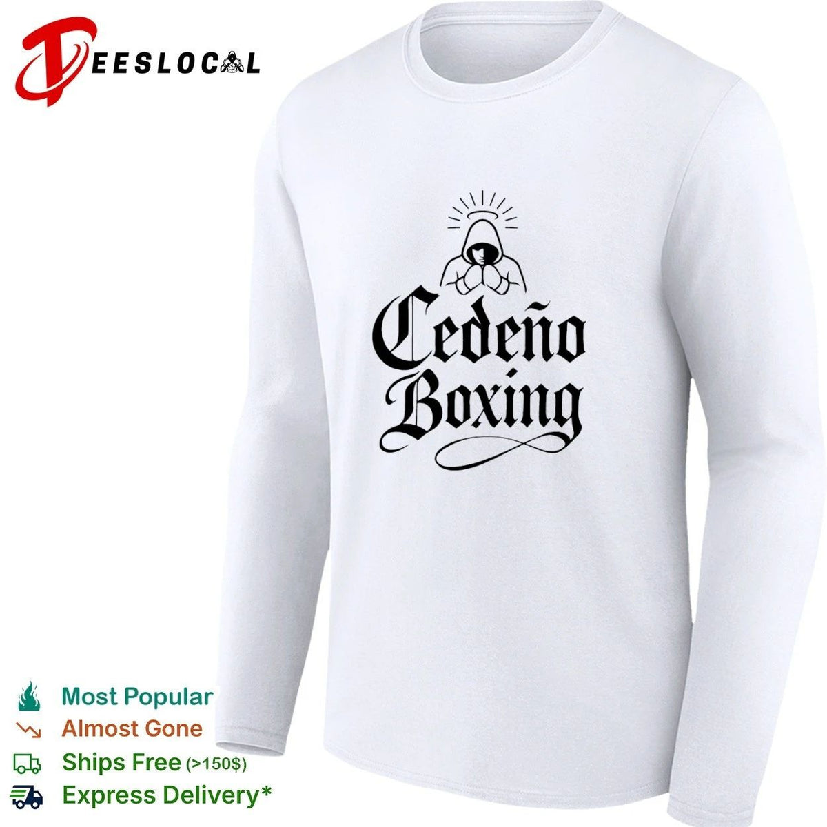 Cedeño Boxing boxer fight training combat sports Unisex
