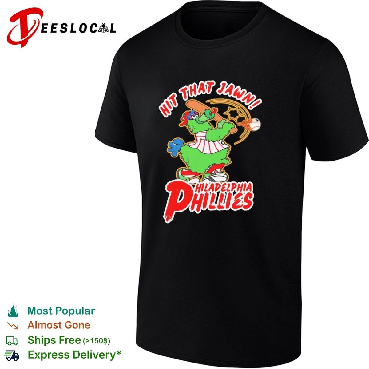 Hit That Jawn Philadelphia Phillies Phillie Phanatic Unisex
