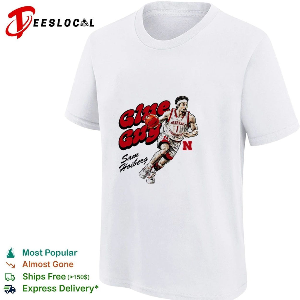 Sam Hoiberg Glue Guy Nebraska Cornhuskers Unisex