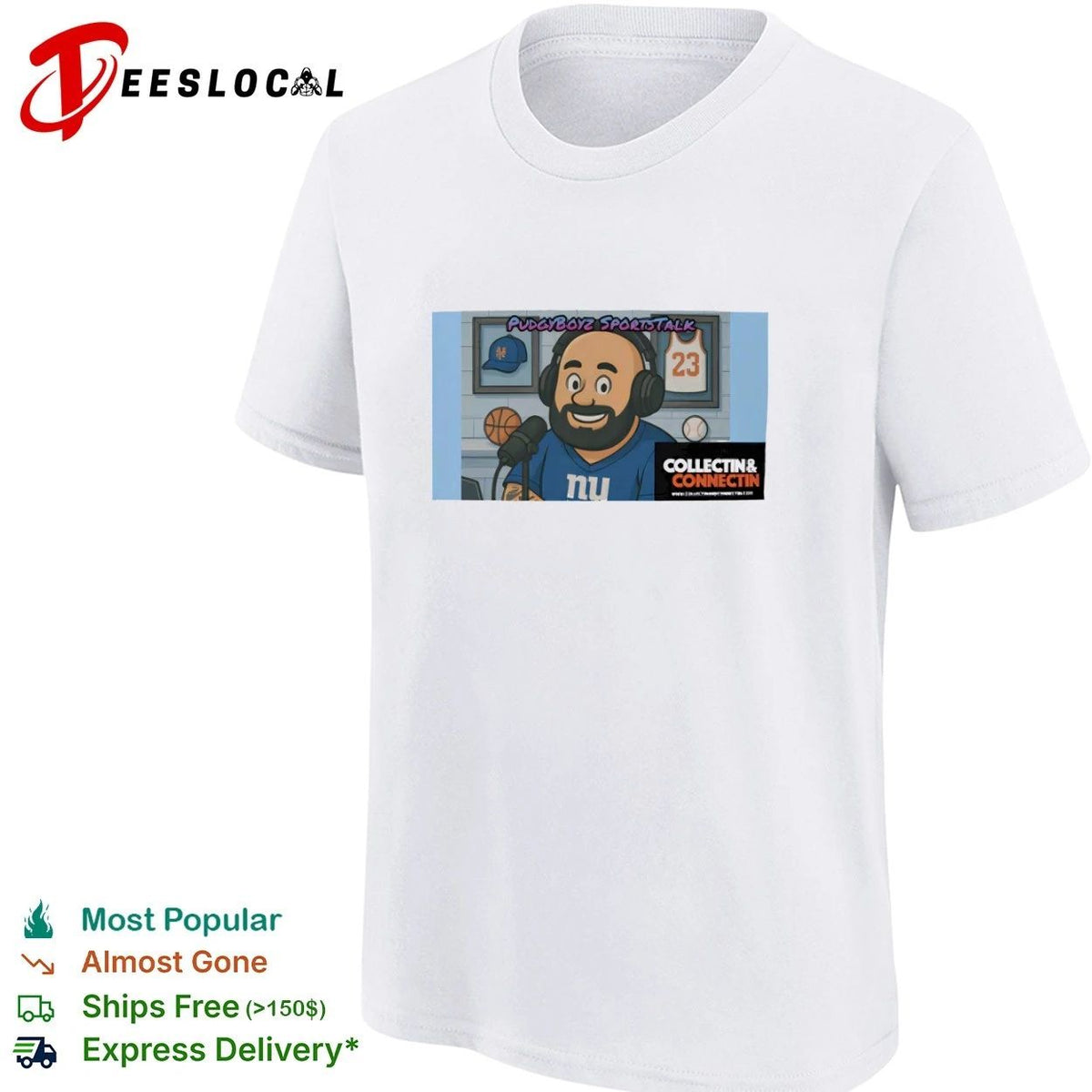 PudgyBoyz Sportstalk Collectin and Connectin Unisex