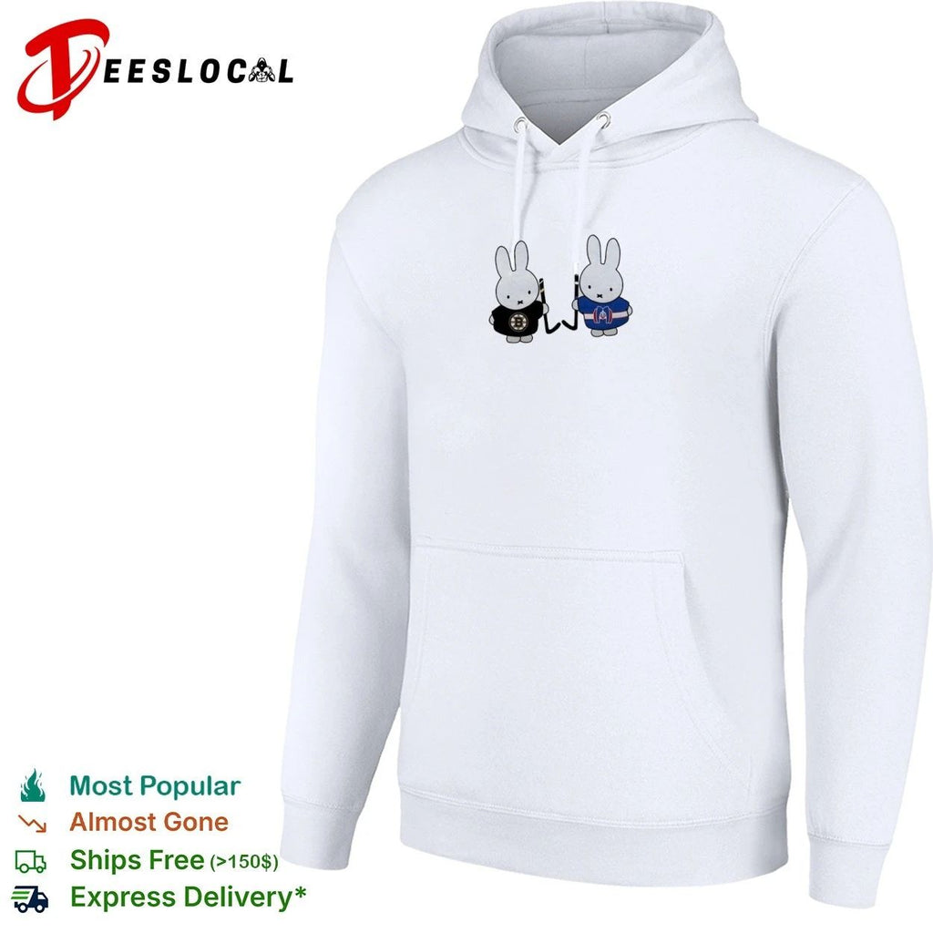 Miffy Boston Bruins and Montreal Canadiens Hockey Unisex