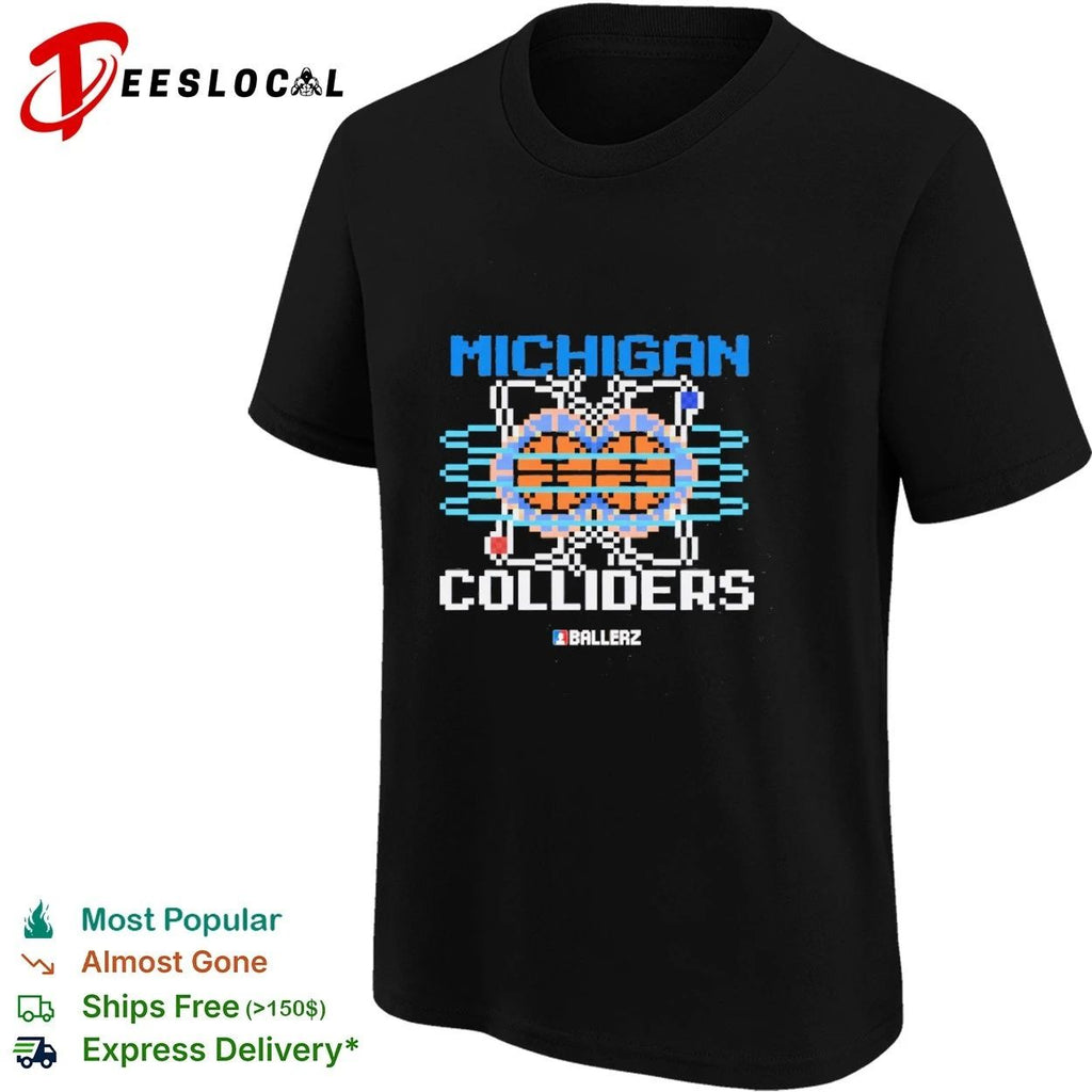 Michigan Colliders Ballerz basketball Unisex