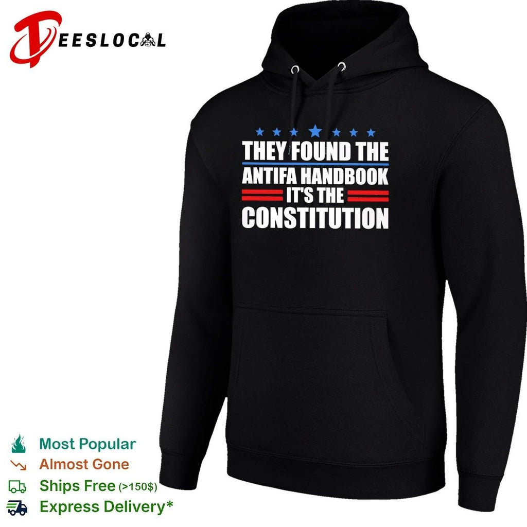 They Found the Antifa Handbook It Is the Constitution Unisex