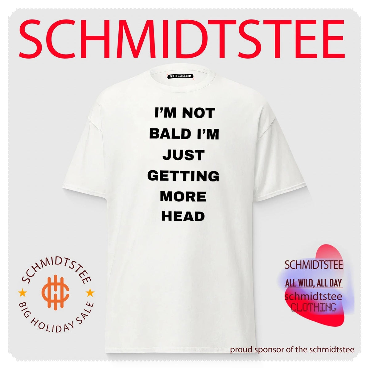 I’m not bald I’m just getting more head shirt Unisex