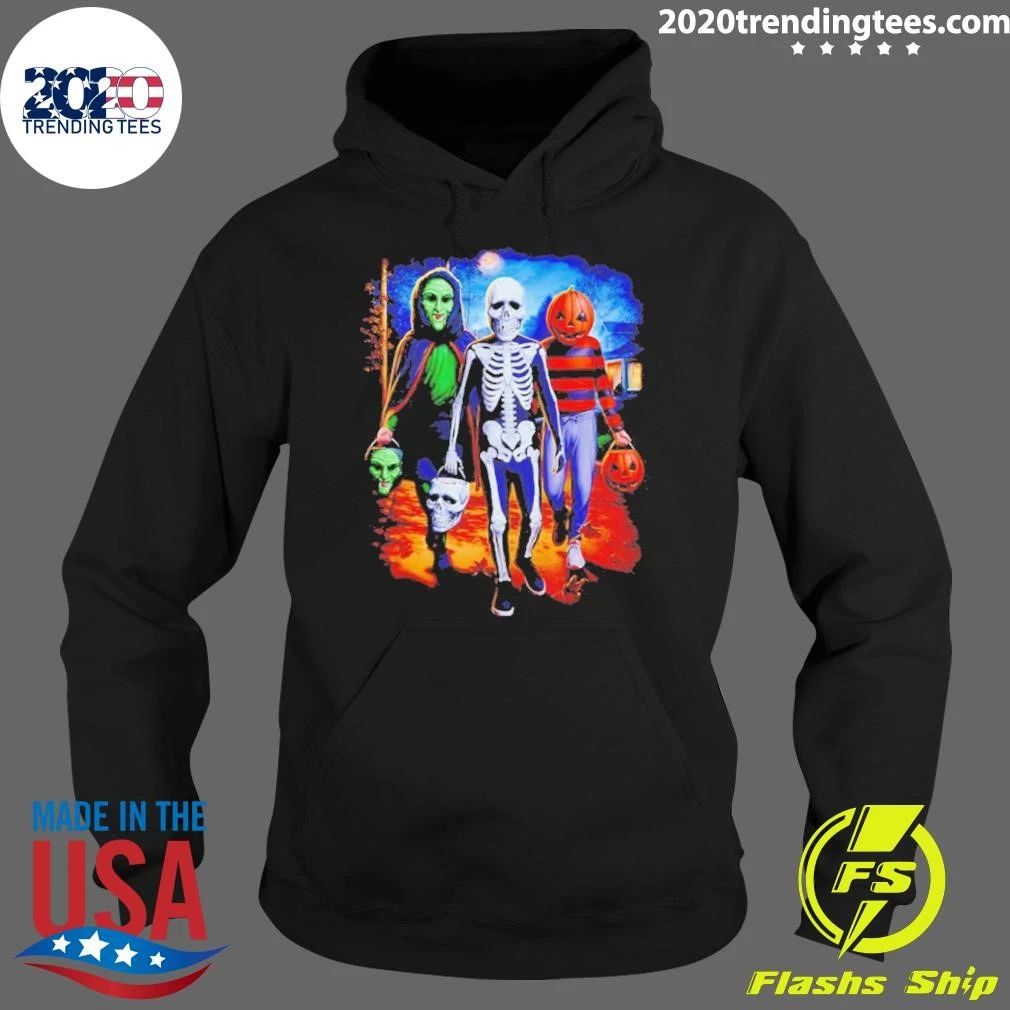 2026 Halloween Trio Halloween Night Trick Or Treat Shirt