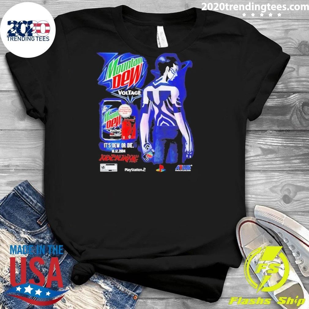 Mountain Dew Devil May Cry Voltage It’s Dew Or Die Shirt
