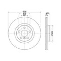 Bremtec Euro-Line Disc Brake Rotor (Pair) 330mm BDR26800EL