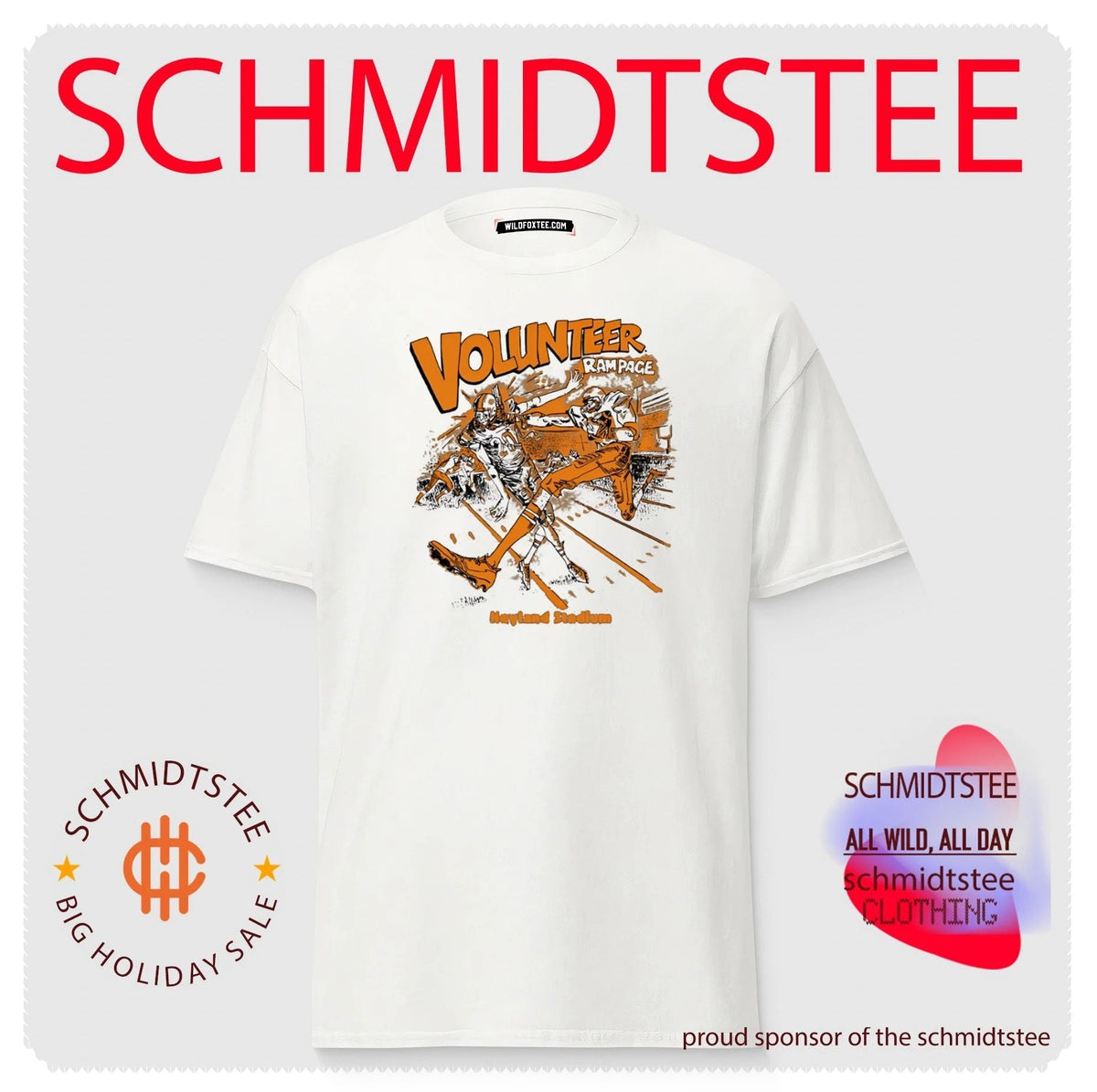 Volunteer Rampage at Neyland Stadium Tennessee Volunteers shirt Unisex