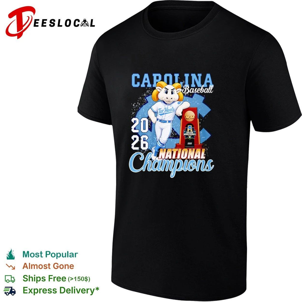 Carolina Baseball 2026 National Champions Unisex