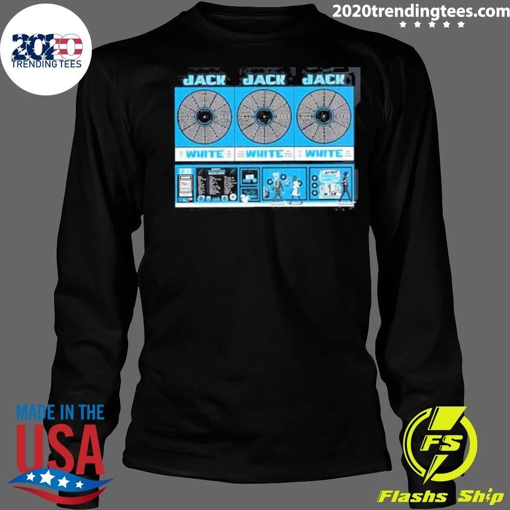 Jack White Toronto Ontario Canada At RBC Amphitheatre On July 14 2026 Record Stores Tribute Shirt