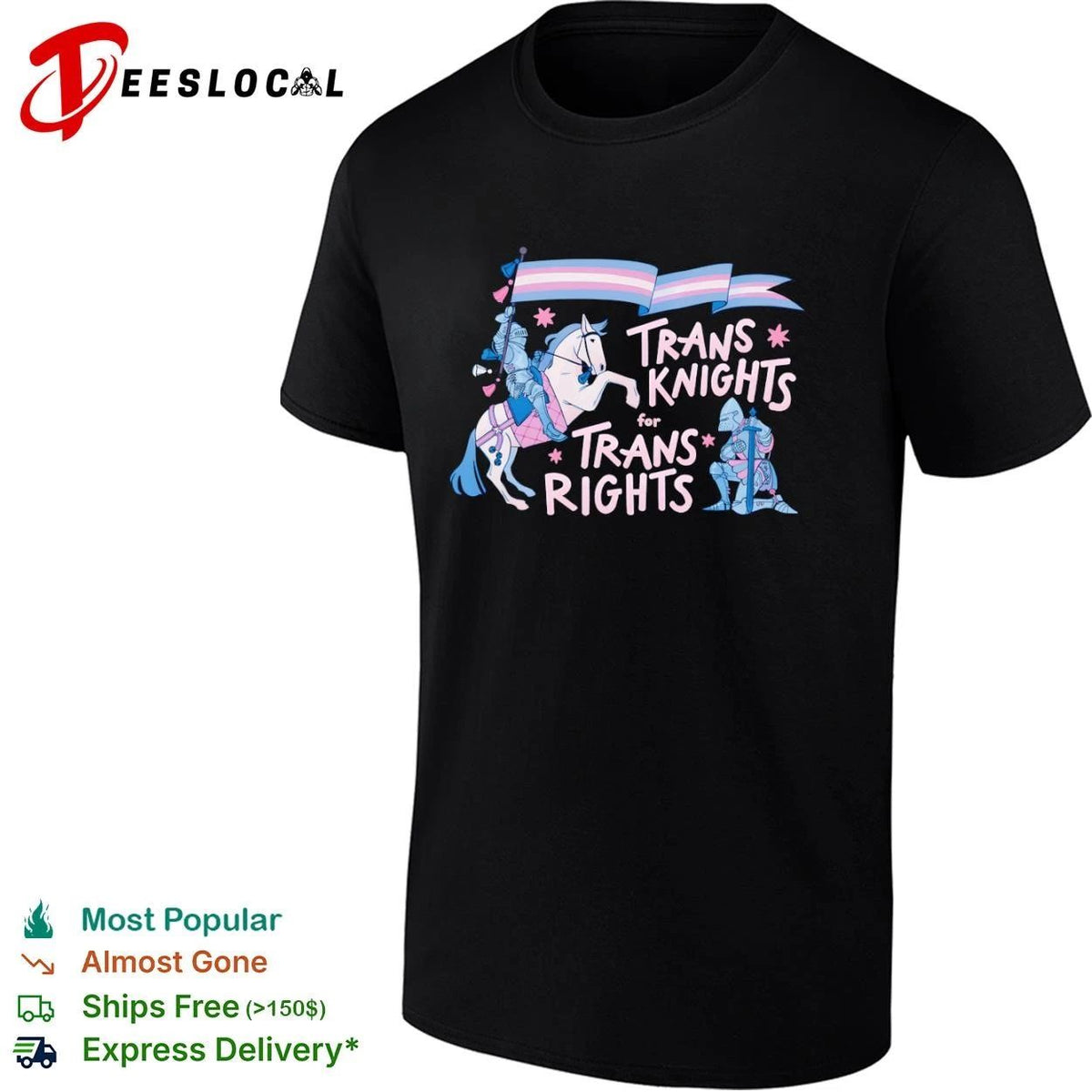 Trans Knights for Trans Rights transgender pride Unisex