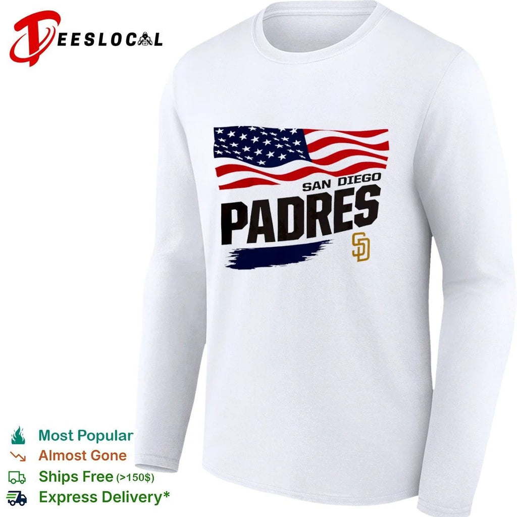 San Diego Padres American Flag Starter Unisex