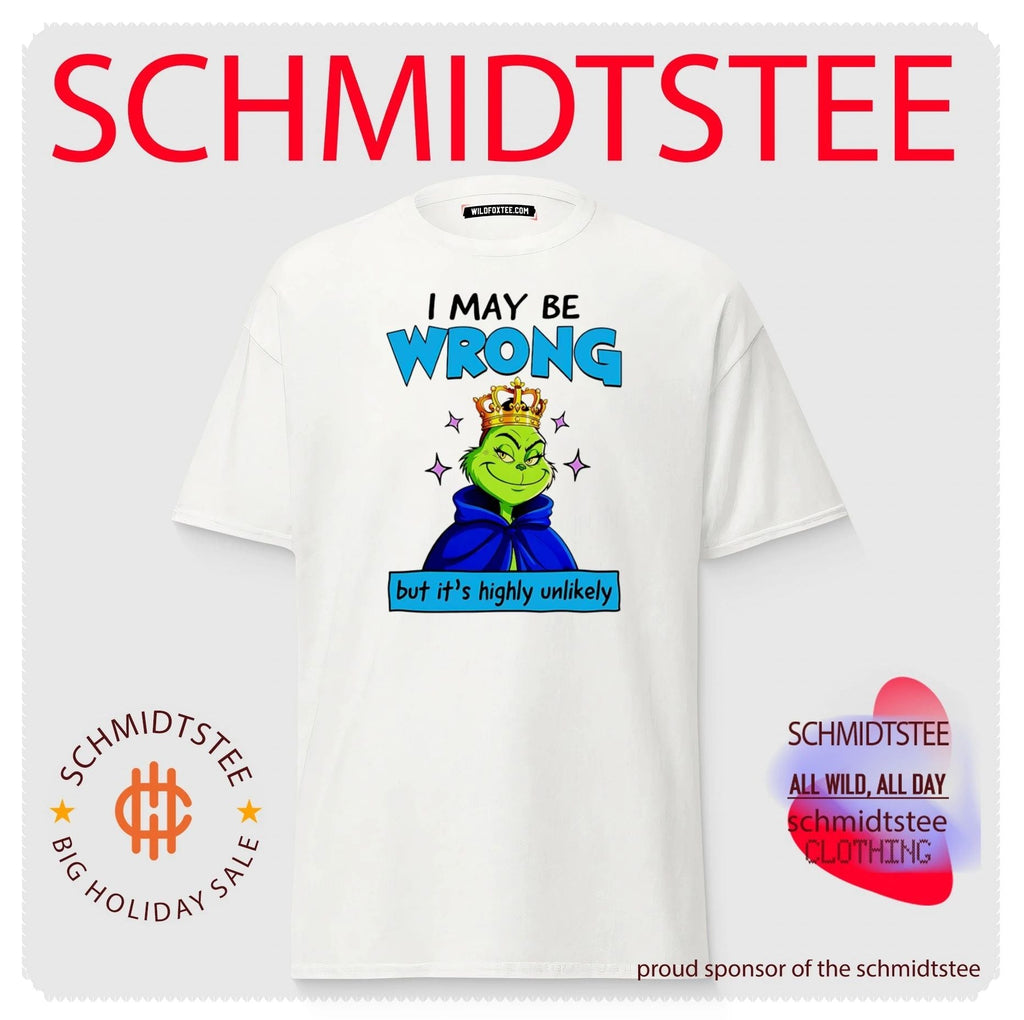 The Grinch I May Be Wrong but It Is Highly Unlikely shirt Unisex