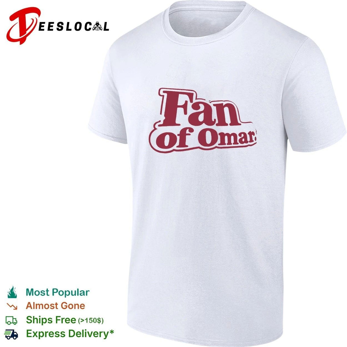 Fan of Omar Appreciation Name Personalized Unisex