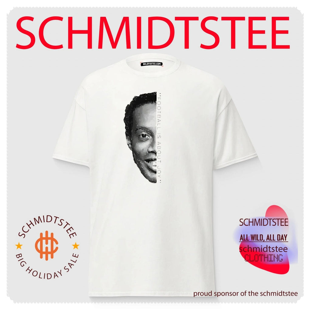 Ronaldinho Football Is About Joy Soccer Legend shirt Unisex