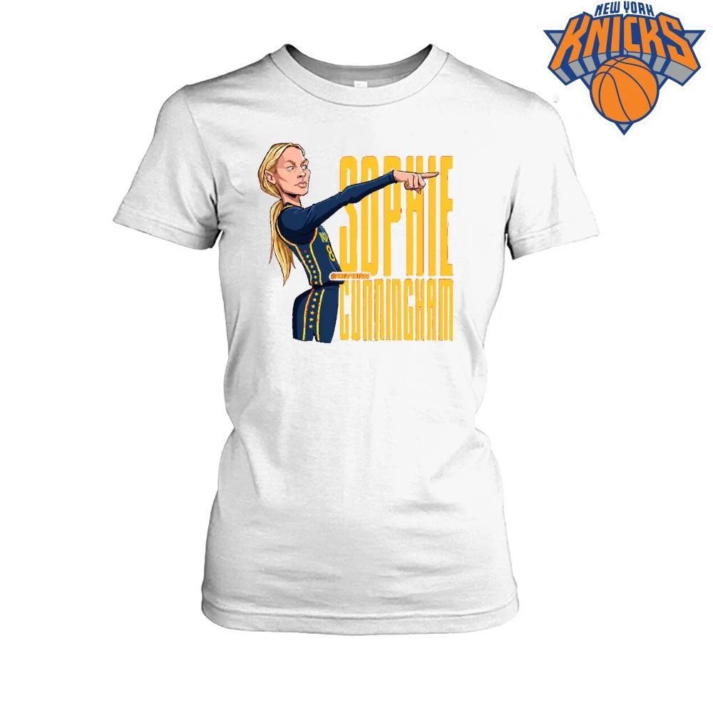 Sophie Cunningham Phoenix Mercury WNBA Basketball Fan Caricature Shirt Unisex