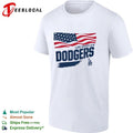 Los Angeles Dodgers Waving Flag Starter Los Angeles Dodgers Unisex