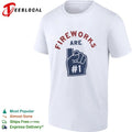 Fireworks Are Number 1 Blown Up Foam Finger 4th of July Unisex