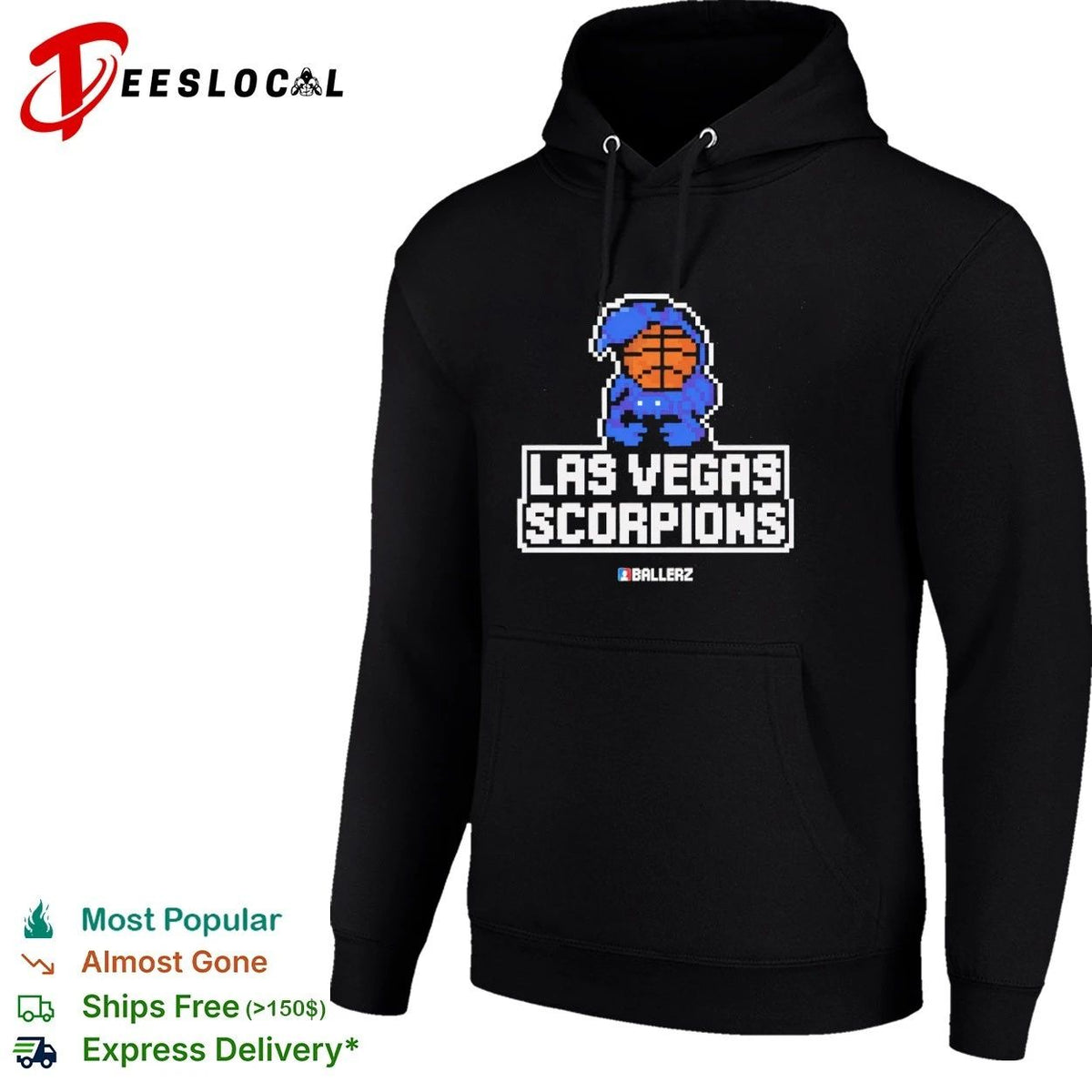 Las Vegas Scorpions Ballerz basketball Unisex