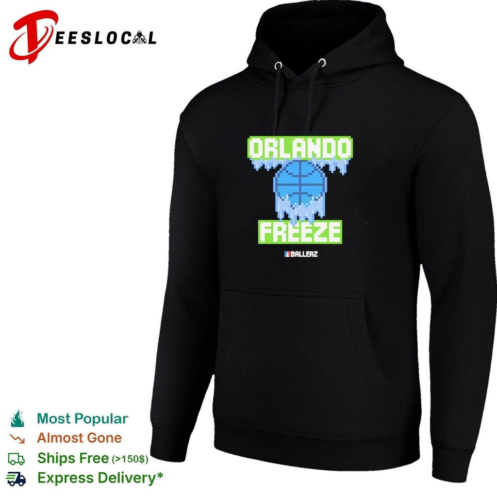 Orlando Freeze Ballerz basketball pixel art Unisex