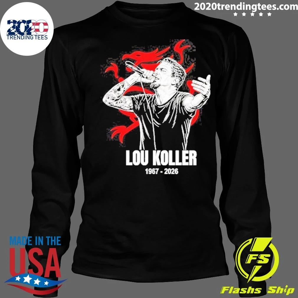 Lou Koller 1967-2026 Tribute Sick Of It All Shirt