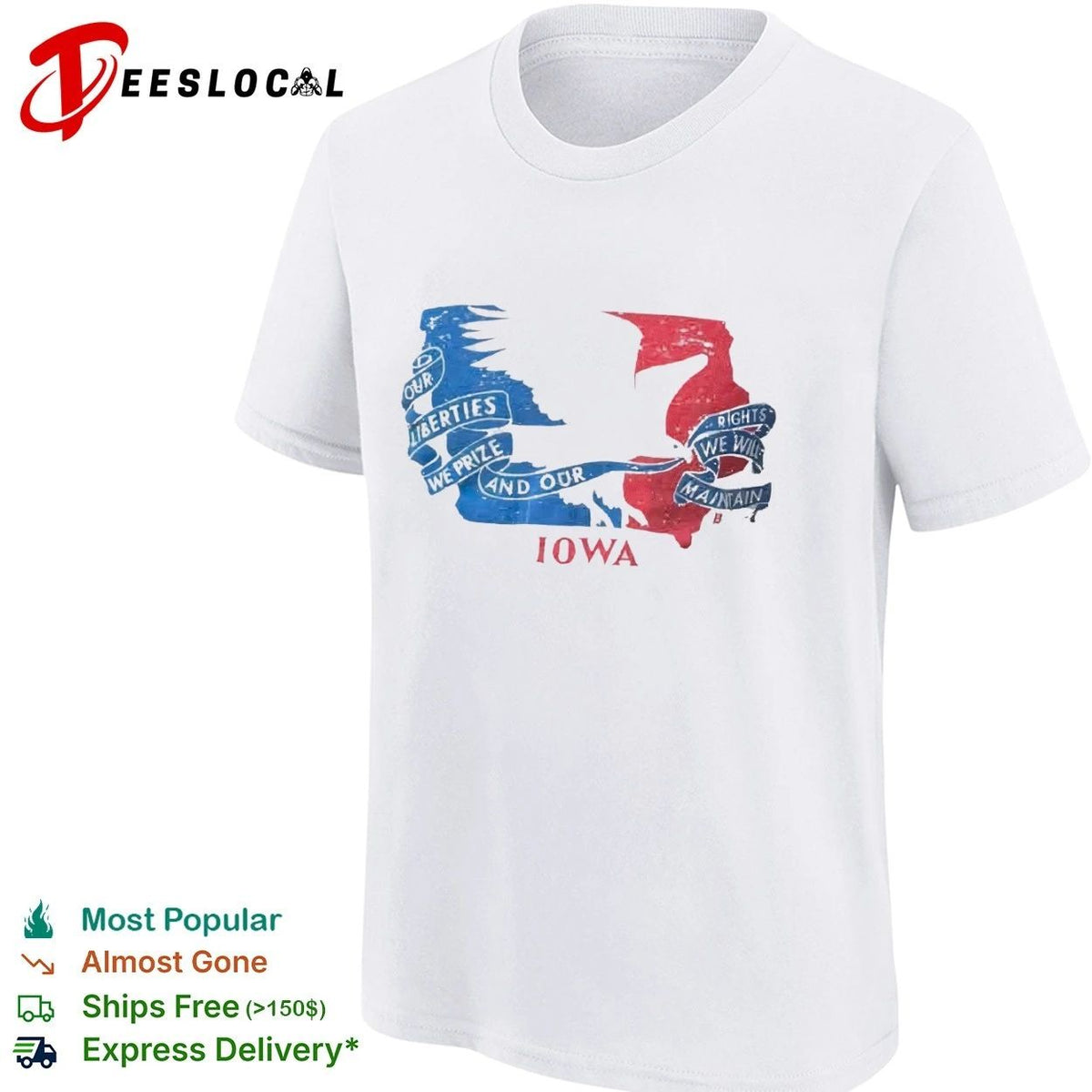 Our Liberties We Prize and Our Rights We Will Maintain Iowa Unisex