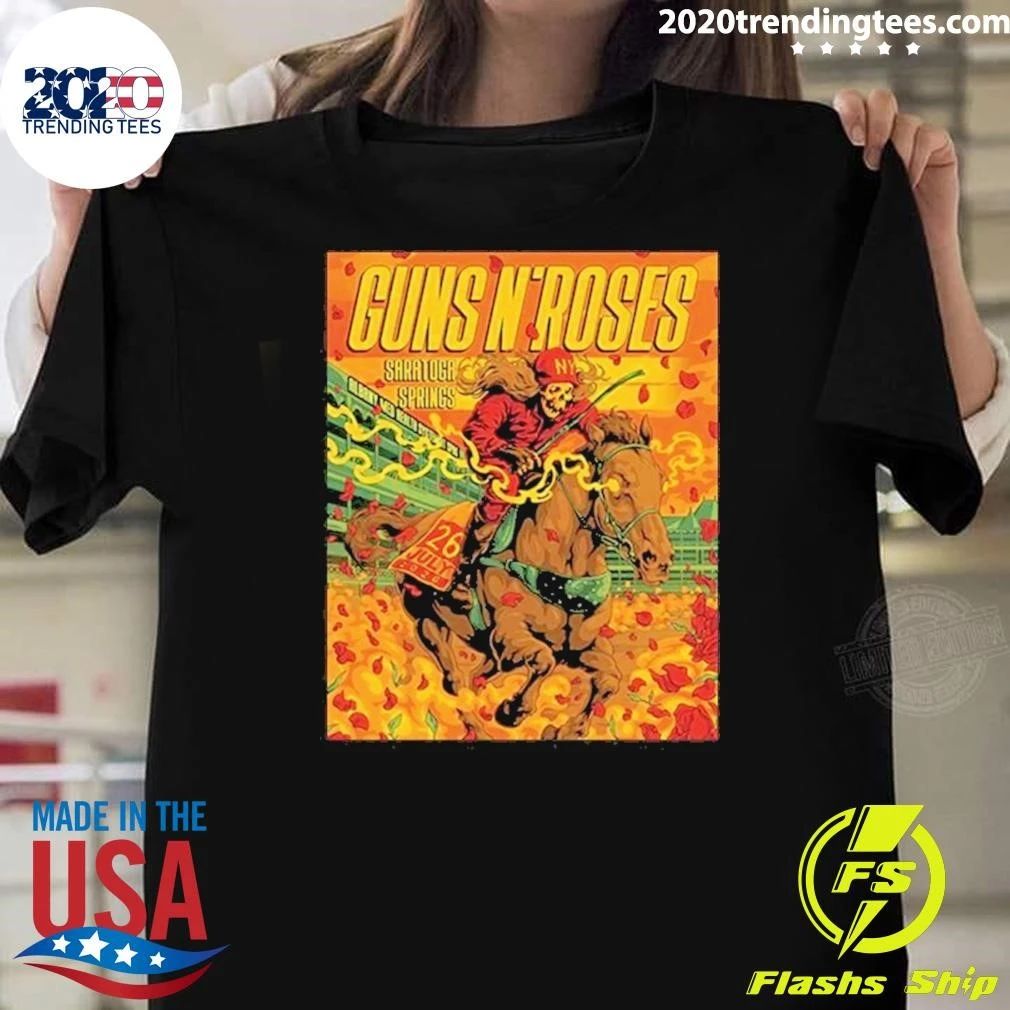 Guns N’ Roses July 26 2026 SPAC in Saratoga Springs NY Shirt