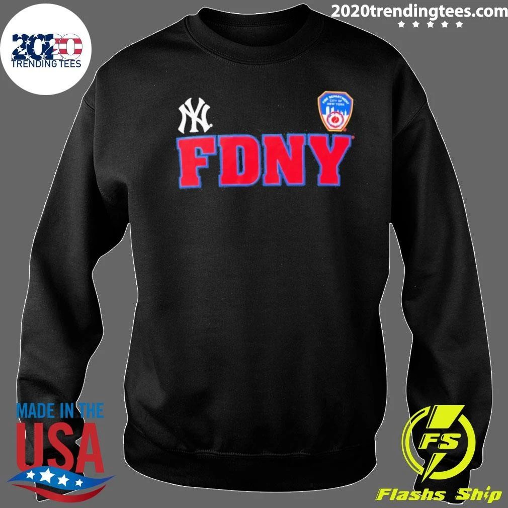 New York Yankees Fdny First Responders 9.11 Logo Shirt