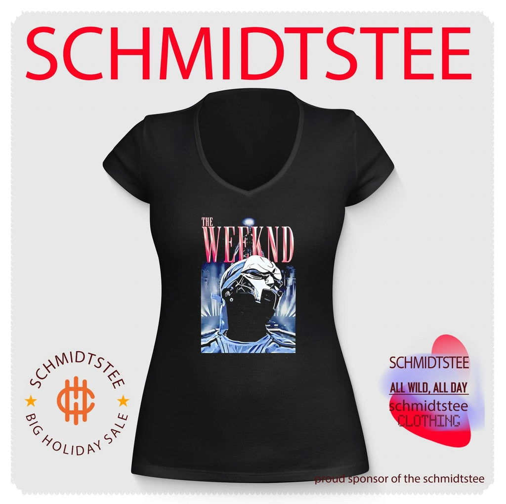 The Weeknd metal mask graphic shirt Unisex
