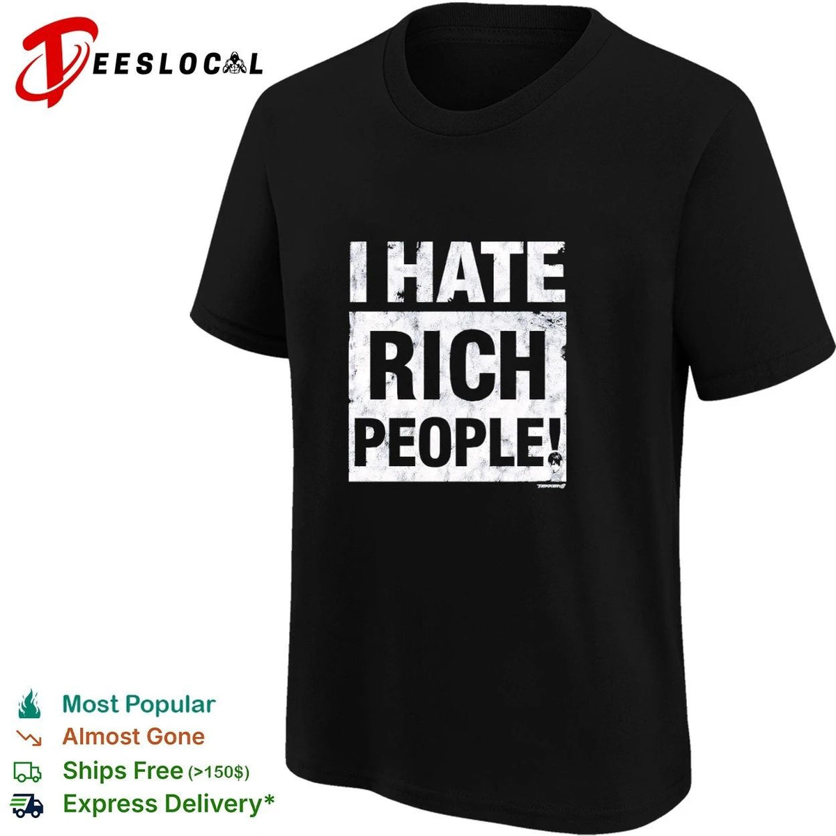 I Hate Rich People Tekken 8 Video Game Unisex