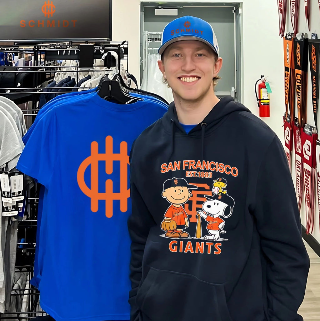 Peanuts x San Francisco Giants Baseball est 1883 shirt Unisex
