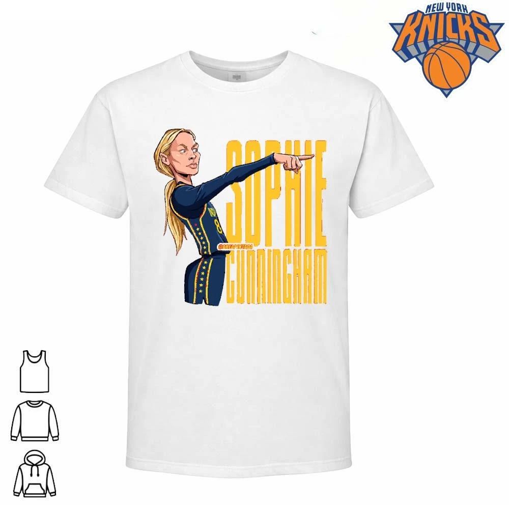 Sophie Cunningham Phoenix Mercury WNBA Basketball Fan Caricature Shirt Unisex