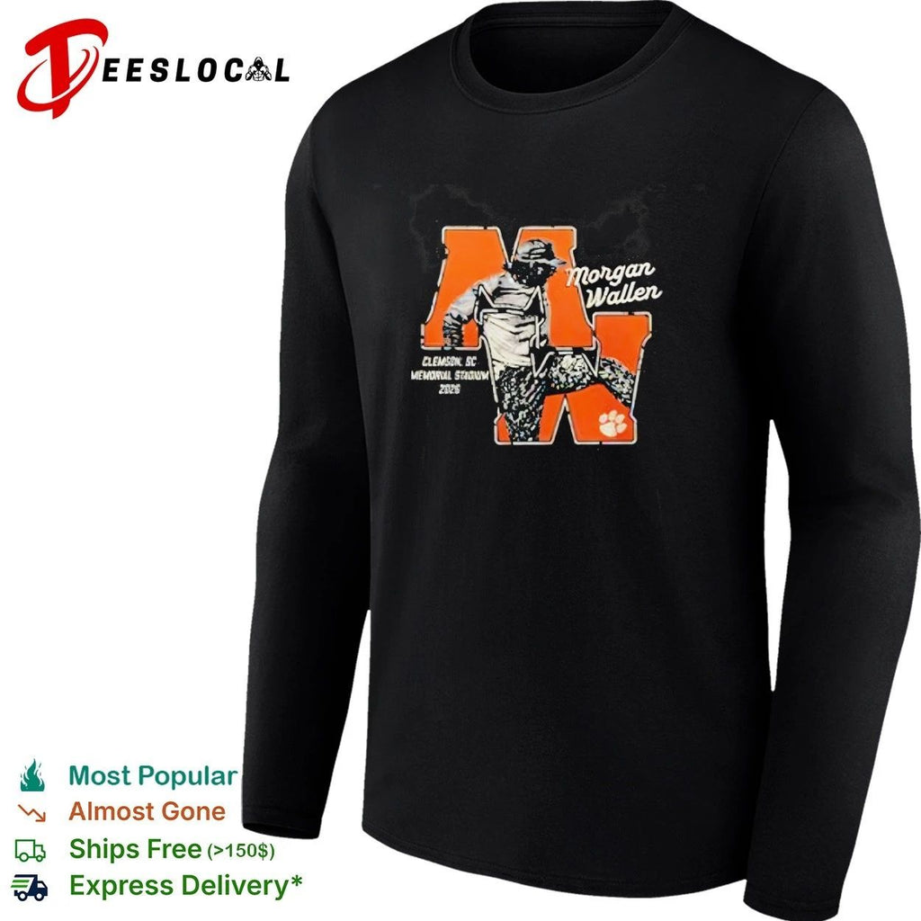 Morgan Wallen Clemson Tigers Still The Problem Tour 2026 Memorial Stadium Unisex