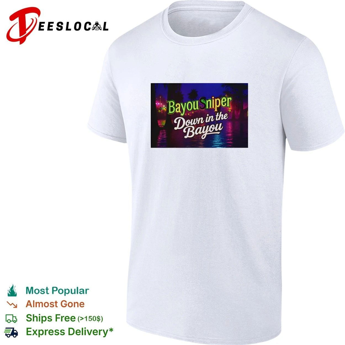 Bayou Sniper Down in the Bayou swamp hunting Unisex