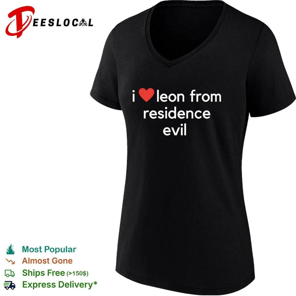 I Love Leon from Residence Evil Video Game Unisex